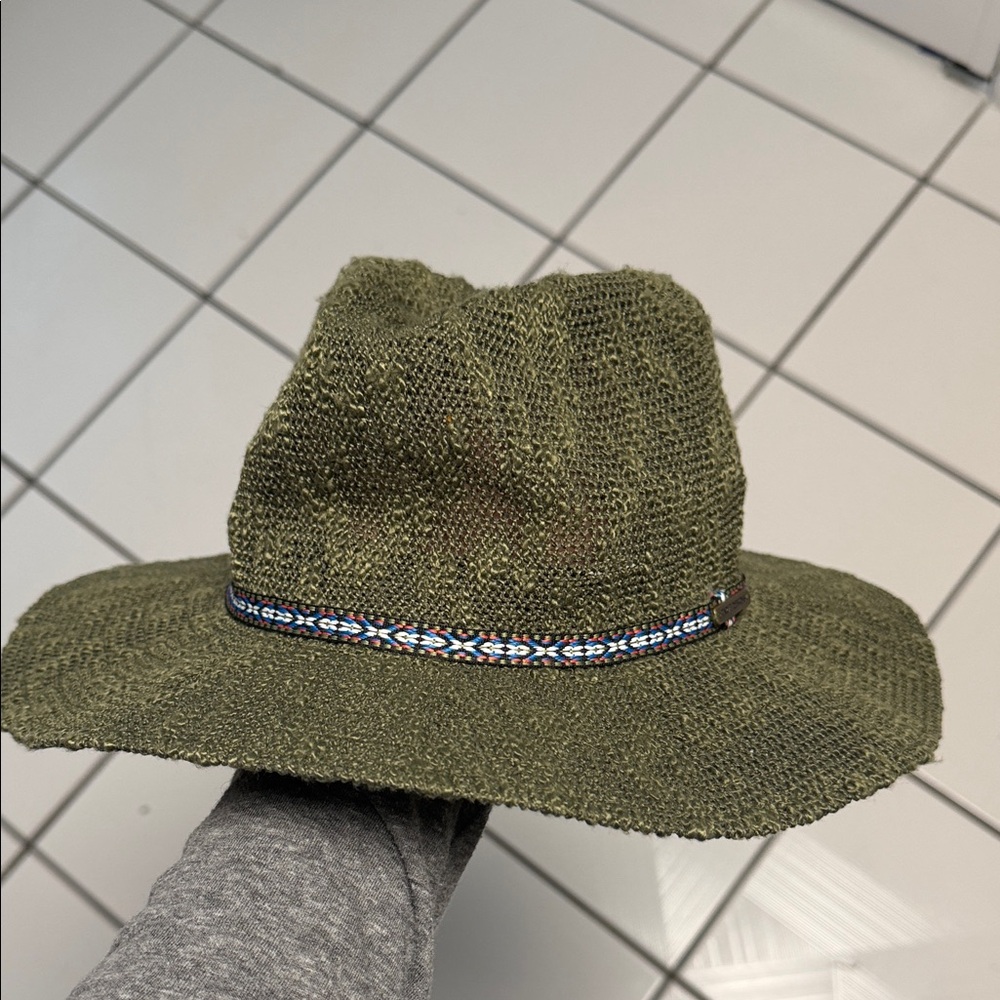 Carve Designs Olive Green Sunhat
